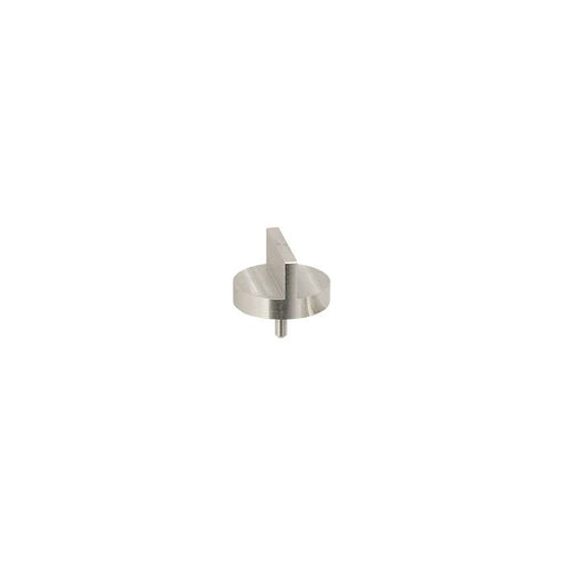 Double 90 degree angled SEM pin stub ш25.4mm diameter standard pin, aluminium
