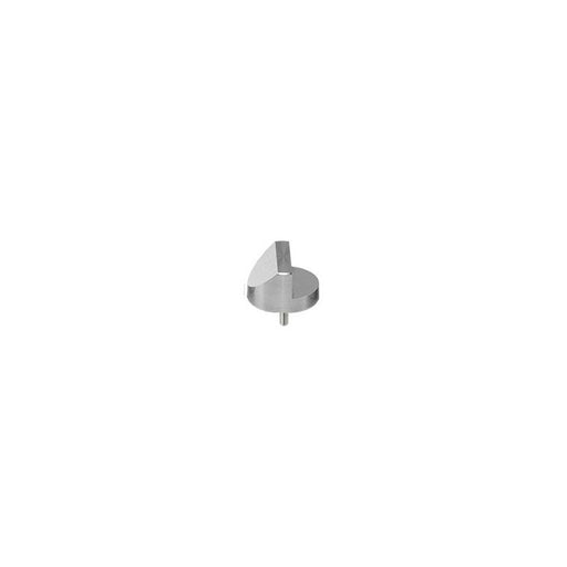 SEM Dish pin stub, ш12.7x7mm with 1.5mm dish depth, aluminium