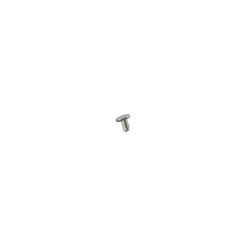 Zeiss pin stub ш6.4 diameter top, short pin, aluminium