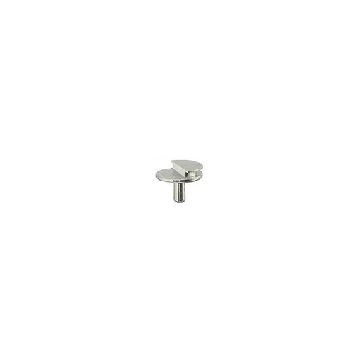Low profile Zeiss pin stub ш12.7 diameter with 90°, short pin, aluminium