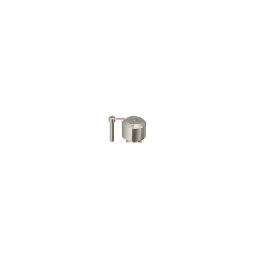Gatan 3View system SEM pin stubs with large ш2.4mm  flat, ш2mm pin x12.5mm H, aluminium