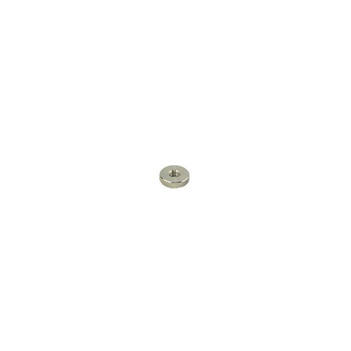 Hitachi H4 knurled aluminium locking nut, 4mmxM6