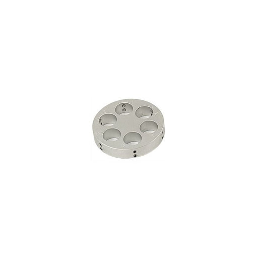 EM-Tec J6 multi stub holder for 6 x пїЅпїЅпїЅпїЅ12.2mm JEOL stubs, пїЅпїЅпїЅпїЅ50.0x10mm, pin