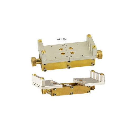 EM-Tec CV1 centering vise SEM sample holder for up to 110mm, M4