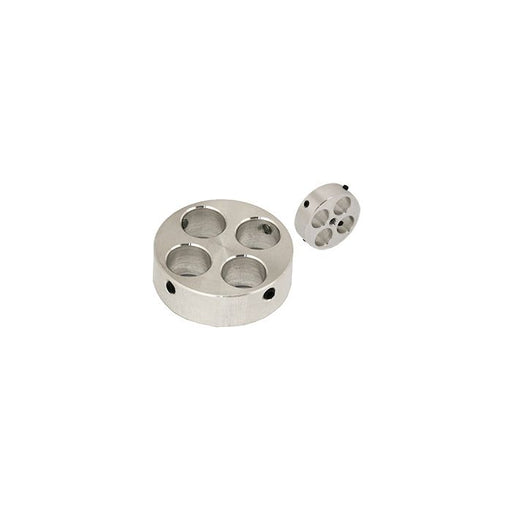 EM-Tec J4 multi stub holder for 4 x пїЅпїЅпїЅпїЅ9.5mm JEOL stubs, пїЅпїЅпїЅпїЅ31.5x10mm, M4