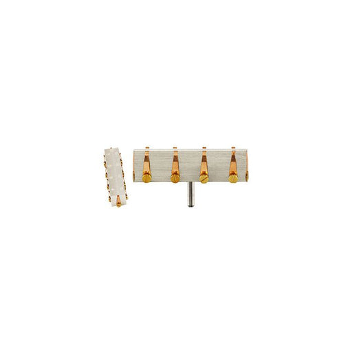 EM-Tec S-Clip sample holder with 10xS-Clips at 90пїЅпїЅпїЅ, 50x10x14mm, pin