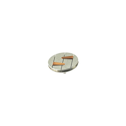 EM-Tec LPS25 Low Profile S-Clip SEM sample holder, two standard clips on a пїЅпїЅ25.4mm pin stub