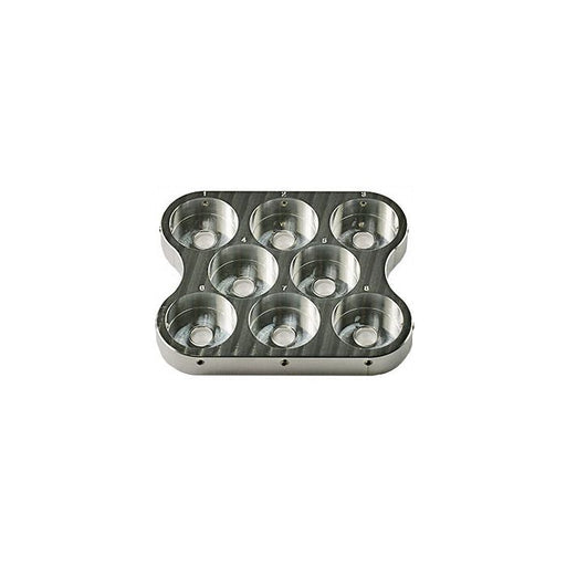 EM-Tec MM38 multi metallographic mount holder for 8x пїЅпїЅпїЅпїЅ30mm / пїЅпїЅпїЅпїЅ1-1/4 inch mounts, pin