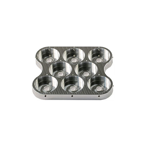 EM-Tec MM48 multi metallographic mount holder for 8x пїЅпїЅпїЅпїЅ40mm / пїЅпїЅпїЅпїЅ1-1/2 inch mounts, M4