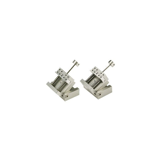 EM-Tec VS12-T compact spring-loaded vise for up to 12mm with 0-90 degrees tilt, M4