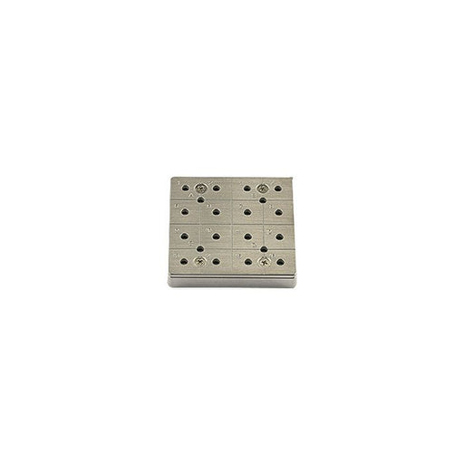 EM-Tec CS16/4 C-Square multi pin stub holder for 16x пїЅпїЅпїЅпїЅ12.7mm or 4 x пїЅпїЅпїЅпїЅ25.4mm pin stubs, pin