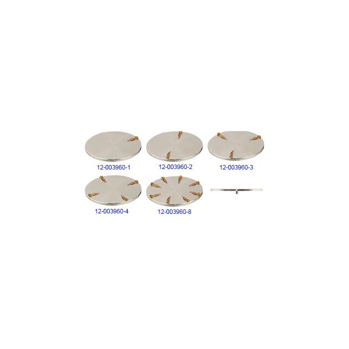 EM-Tec S-Clip sample holders with 1, 2, 3, 4 or 8x S-Clips on пїЅпїЅпїЅпїЅ63mm Zeiss pin stub