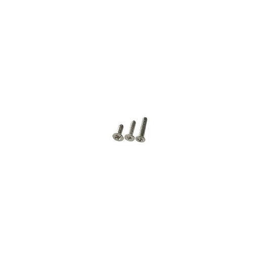 EM-Tec M3F set of phillips flat head screws M3, stainless steel AISI 304