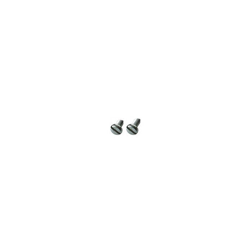 EM-Tec M4P set of slotted pan head screws M4, stainless steel AISI 304