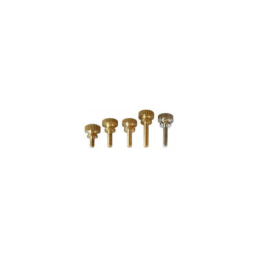 EM-Tec M3TB set of knurled thumb screws M3, brass