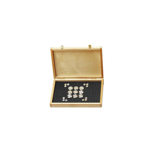 EM-Tec SB176 high capacity wooden box for 176 standard 12.7mm pin stubs
