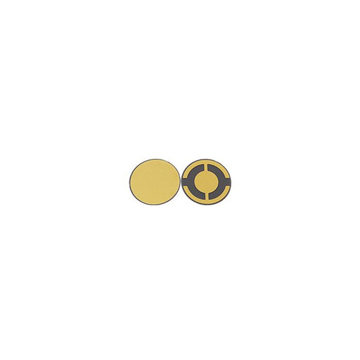 EM-Tec 5 Mhz / ш12.5mm, Gold Electrode Quartz Crystals for thickness monitors/controllers