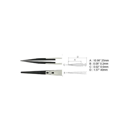 EM-Tec 2A.ZER ESD safe ceramic replaceable tips for EM-Tec 2A.ZE