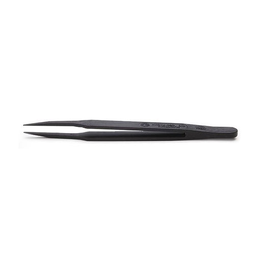 EM-Tec 702A.CT ESD safe PVDF/carbon fibre reinforced tweezers, blunt tips