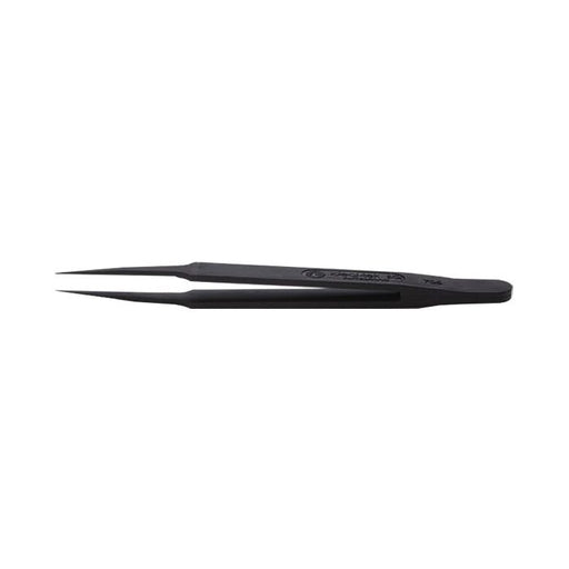 EM-Tec 705.CT ESD safe PVDF/carbon fibre reinforced tweezers, fine tips