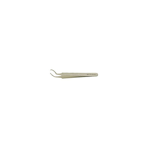 Micro-Tec 12A.AM AFM / SPM disc gripper tweezers, anti-magnetic stainless steel for ш12mm AFM/SPM discs, 115mm long