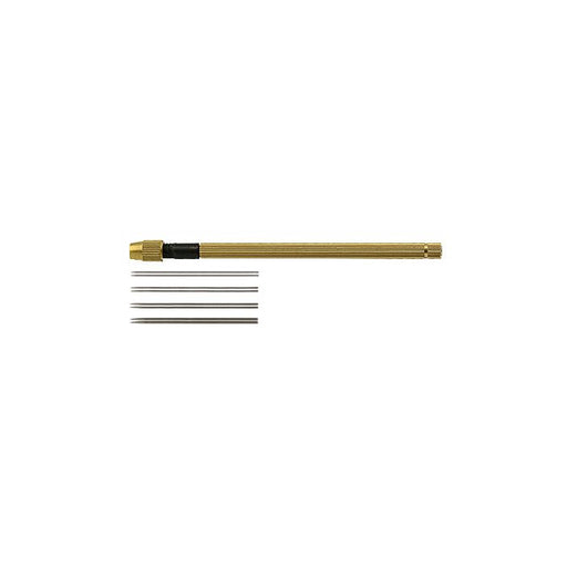 Micro-Tec PS1 probe set with Micro-Tec PV1 probe holder and Micro-Tec NS set of 8 fine pointed straight stainless steel needle probes