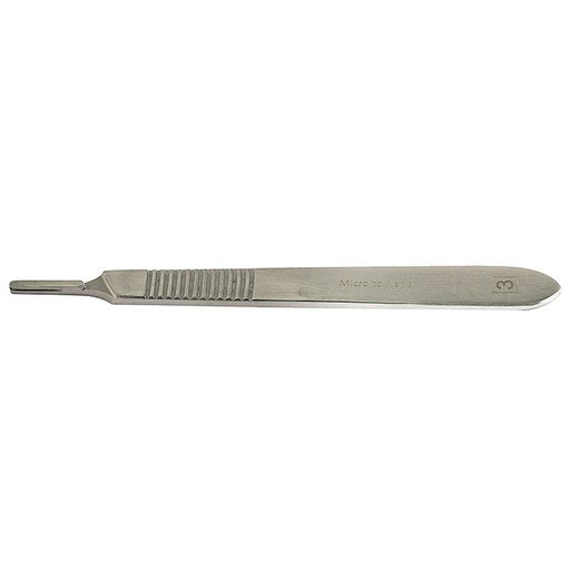 Micro-Tec SH3 scalpel blade handle No. 3, stainless steel