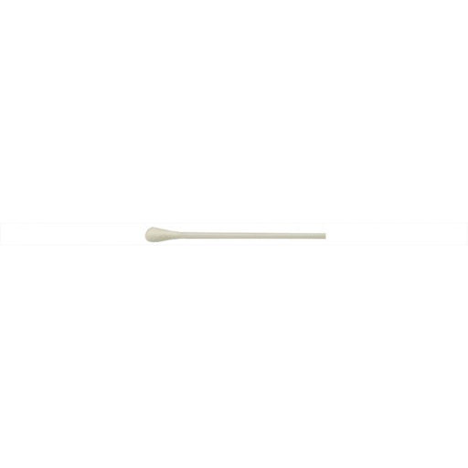 Cotton tipped applicator sticks, single ended, round tip, plastic shaft, 75mm