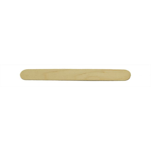 Flat wooden applicator sticks, large, 150 x 19 x 1.6mm, birch wood