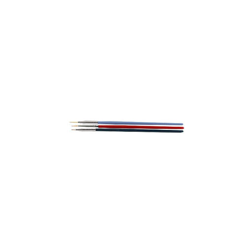 EM-Tec S3 acrylic Eyelash manipulator set with 6, 10 and 13mm eyelashes