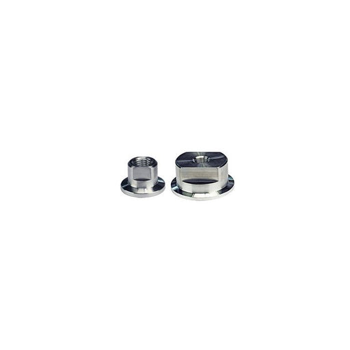 DN40KF adapter to 1/8inch NPT female thread, aluminium