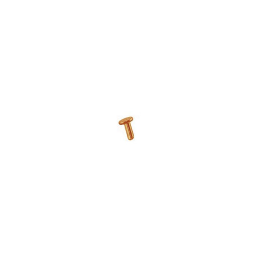 SEM pin stub ш6 diameter top, standard pin, copper