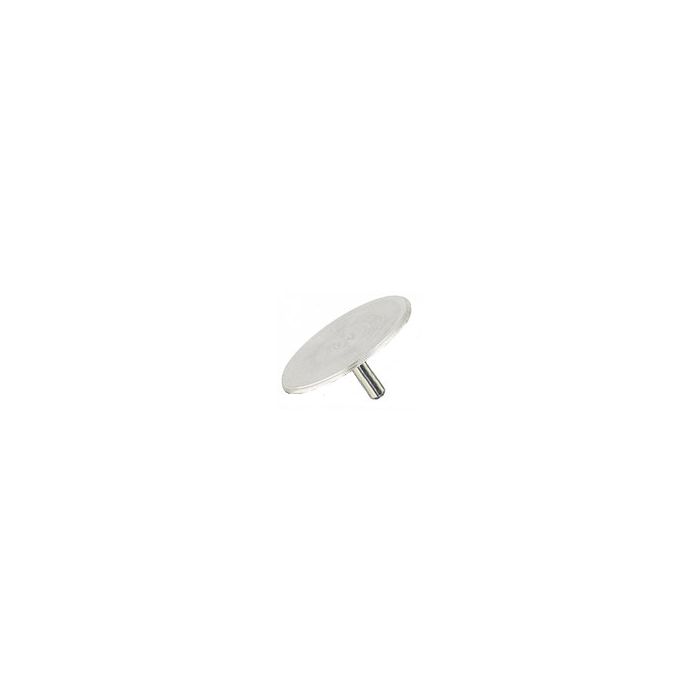 EM-Tec low profile SEM pin stub ш25mm diameter with 1mm height, aluminium