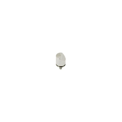 45 degree angled high profile SEM pin stub ш12.7 diameter standard pin, aluminium