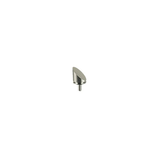 45 degree angled medium profile SEM pin stub ш12.7 diameter, standard pin, aluminium