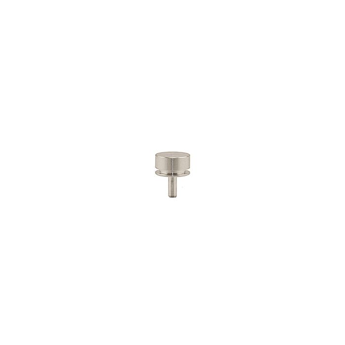 SEM pin stub Ã˜12.7 diameter + 4mm extra height, standard pin, aluminium