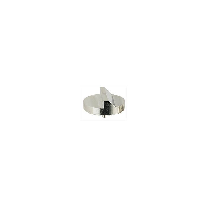 45/90 degree angled Zeiss pin stub ш32mm diameter, short pin, aluminiu ...