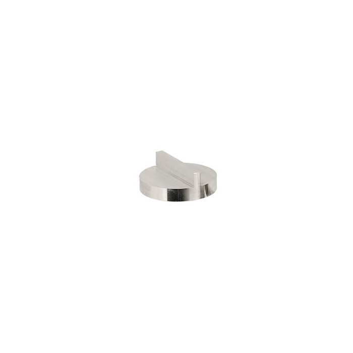 JEOL ш32x12mm angled SEM sample stub with double 90 degree, aluminium