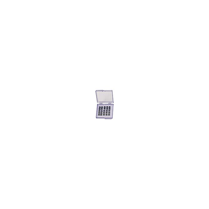 Nano-Tec ultra-flat P{100} silicon with 200nm thermal SiO2 chips, 5x5mm, 25 each in gel pack, 675Вµm thickness