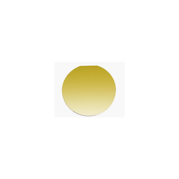 Nano-Tec gold coated silicon wafer, Ø2/51mm, 275µm thickness, 50nm Au