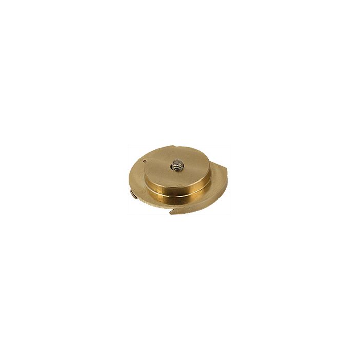 EM-Tec ZV9 versatile dovetail SEM stage adapter with M4 screw, for Zeiss/LEO