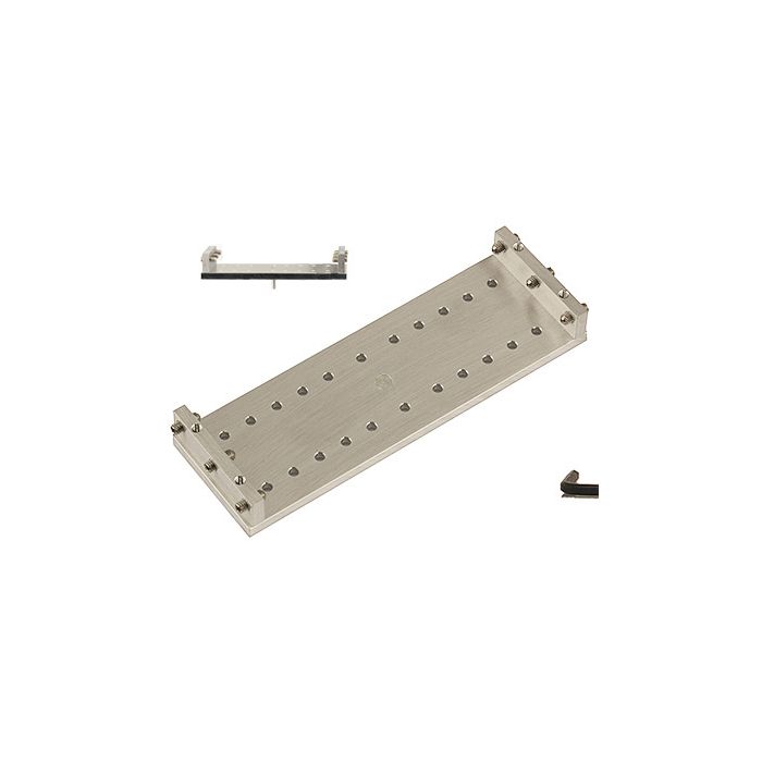 EM-Tec V120 versatile vise clamp sample holder for up to 120mm, pin ...