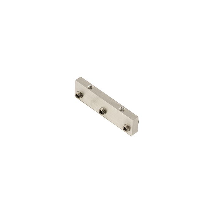 EM-Tec VH12 height extension vise clamp plate for VC12 with mounting screws,  incl. set screws