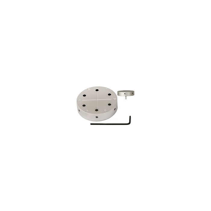 EM-Tec P6 multi pin stub holder for 6 pin stubs, ����43x10.5mm, pin