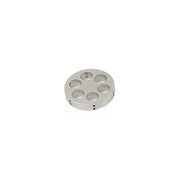 EM-Tec J6 multi stub holder for 6 x пїЅпїЅпїЅпїЅ12.2mm JEOL stubs, пїЅпїЅпїЅпїЅ50.0x10mm, pin