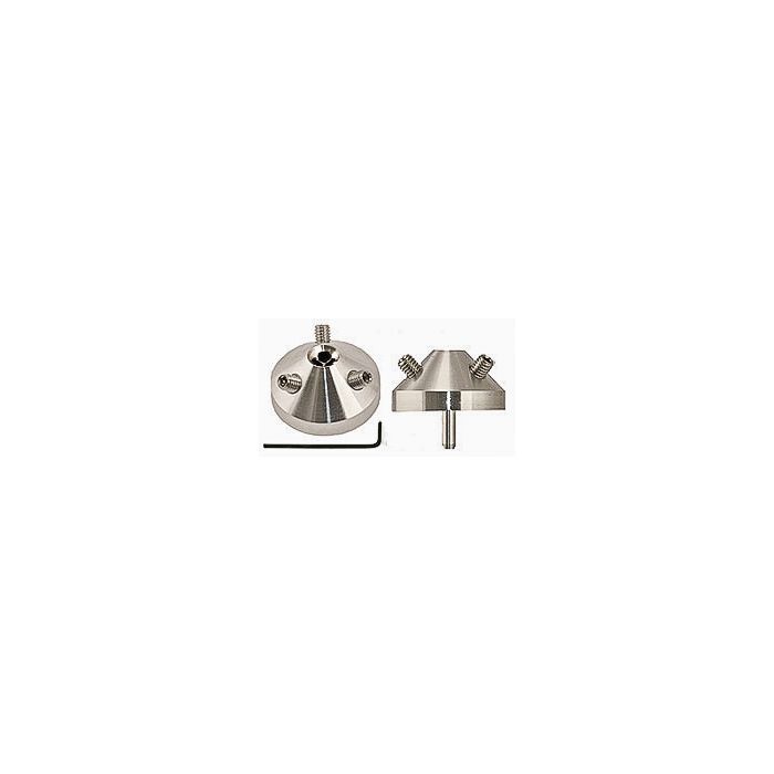 EM-Tec H3/45R 45 degrees multi stub holder for 3 x пїЅпїЅпїЅпїЅ15mm Hitachi stubs with individual rotation, пїЅпїЅпїЅпїЅ25x14mm, pin
