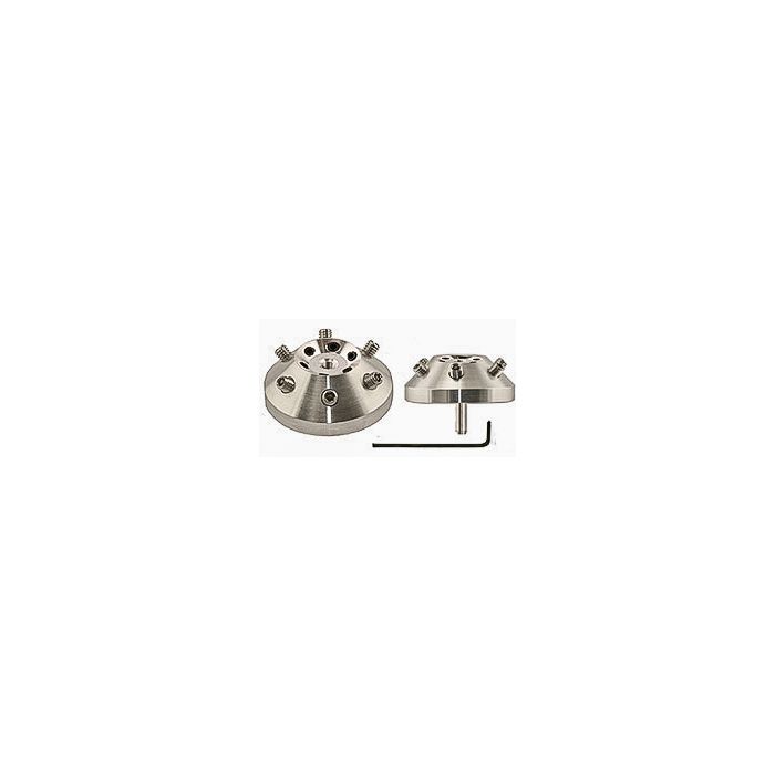 EM-Tec H6/45R 45 degrees multi stub holder for 6 x пїЅпїЅпїЅпїЅ15mm Hitachi stubs with individual rotation, пїЅпїЅпїЅпїЅ35x14mm, pin
