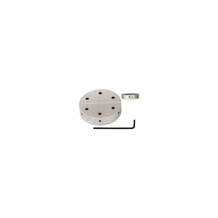 EM-Tec P6 multi pin stub holder for 6 pin stubs, ����43x10.5mm, M4