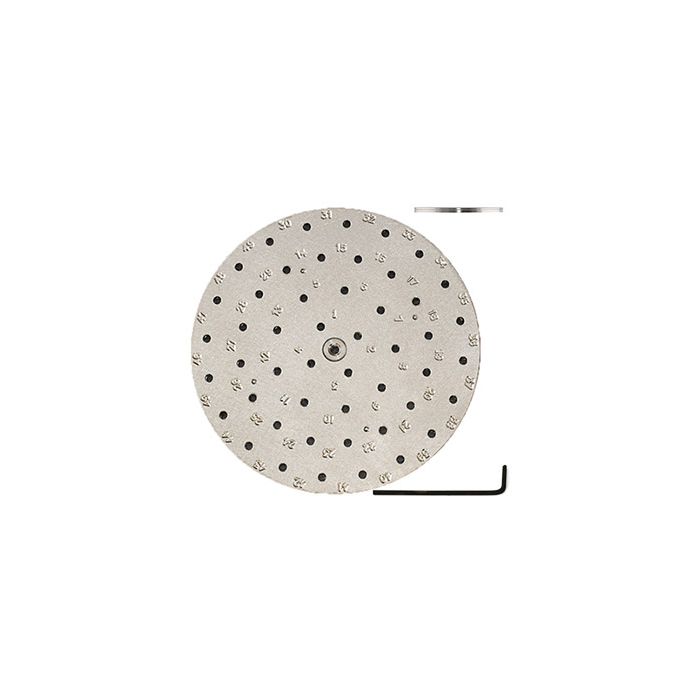 EM-Tec P49 multi pin stub holder for 49 pin stubs, пїЅпїЅпїЅпїЅ117x7mm, M4