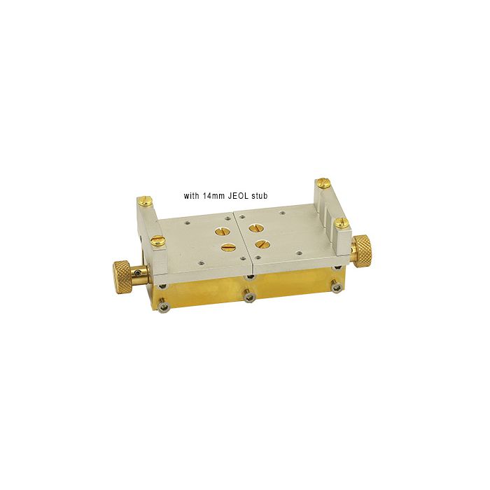 EM-Tec CV1 centering vise SEM sample holder for up to 110mm, пїЅпїЅпїЅпїЅ14mm JEOL stub